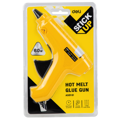 DELI EA50161 Superior Hot Melt Glue Gun 60W For 11MM Sticks